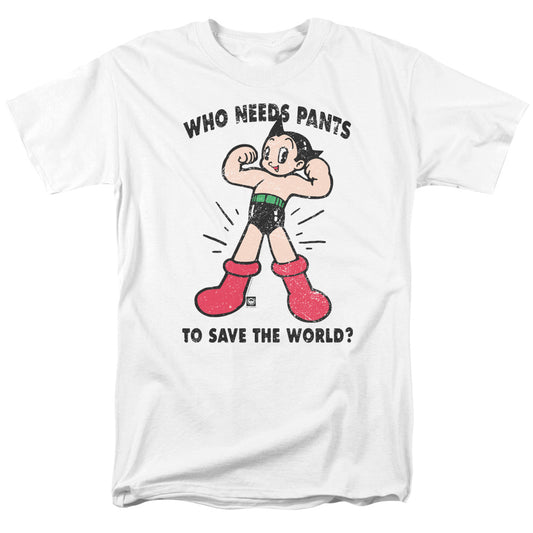 Astro Boy™ Shirt - Officially Licensed - Adult Unisex Short Sleeve T-Shirt - Vintage Tee - Who Needs Parts