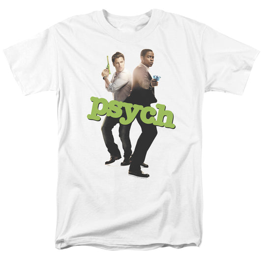 Psych™ TV Show Shirt - Officially Licensed - Adult Unisex Short Sleeve T-Shirt - Hands Up