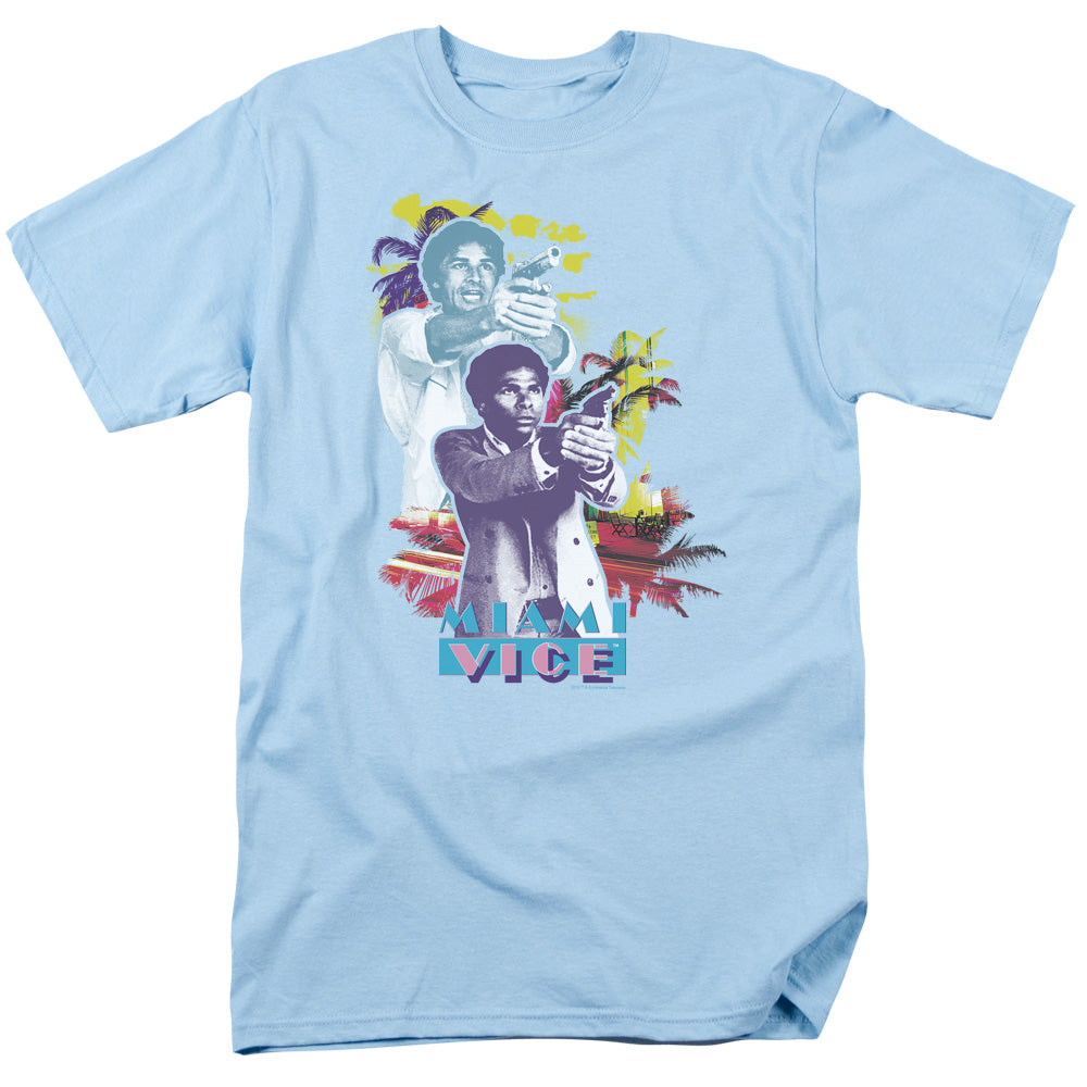 Miami Vice™ Shirt - Officially Licensed - Adult Unisex Short Sleeve T-Shirt - Freeze