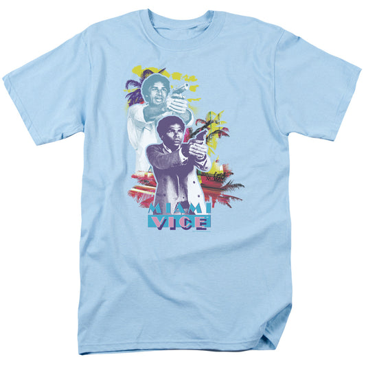 Miami Vice™ Shirt - Officially Licensed - Adult Unisex Short Sleeve T-Shirt - Freeze