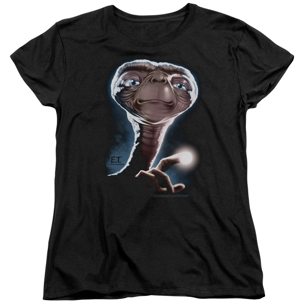E.T.™ Movie Women's Shirt - Officially Licensed - Portrait - Short Sleeve Women's Tee