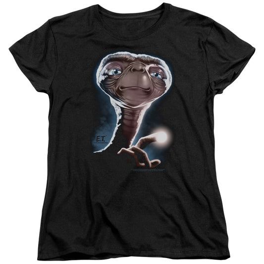 E.T.™ Movie Women's Shirt - Officially Licensed - Portrait - Short Sleeve Women's Tee