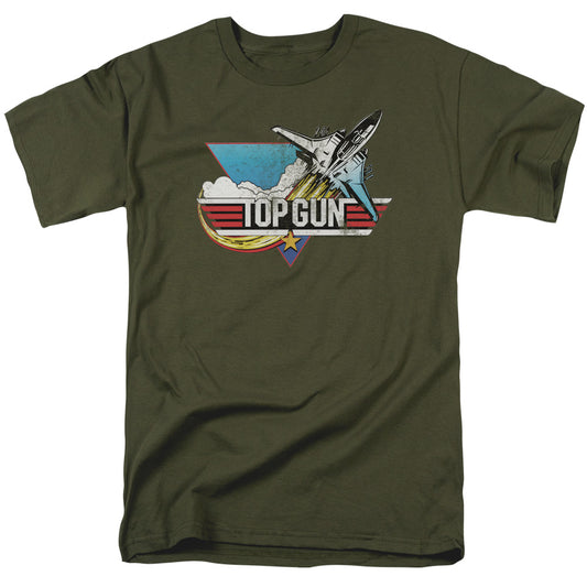 Top Gun™ Movie Shirt - Distressed Logo - Officially Licensed - Adult Unisex Short Sleeve T-Shirt