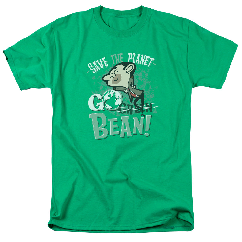 Mr Bean™ Shirt - Officially Licensed - Go Bean - Adult Unisex Short Sleeve T-Shirt