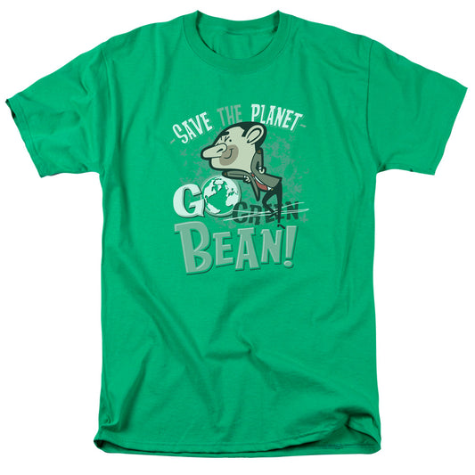 Mr Bean™ Shirt - Officially Licensed - Go Bean - Adult Unisex Short Sleeve T-Shirt