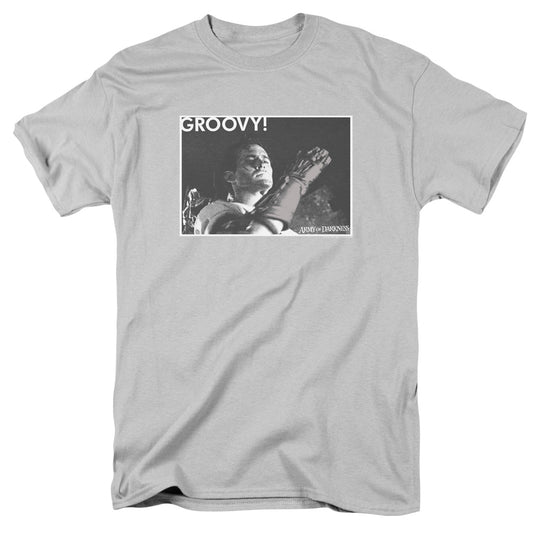 Army Of Darkness™ Movie Shirt - Officially Licensed - Adult Unisex Short Sleeve T-Shirt - Groovy