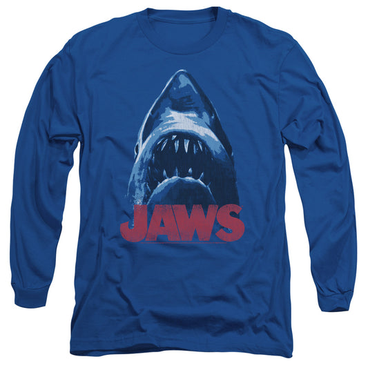 Jaws™ - Adult Unisex Long Sleeve T-Shirt Movie - From Below