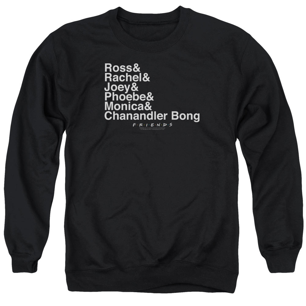 Friends - Chanandler Bong Adult Crewneck Sweatshirt - Forces Of Mankind