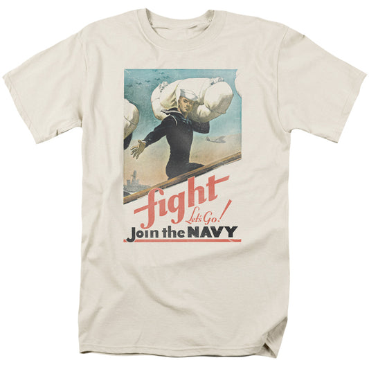 Navy™ Shirt - Officially Licensed - US Marine Shirt - Fight Let's Go - Adult Unisex Short Sleeve T-Shirt