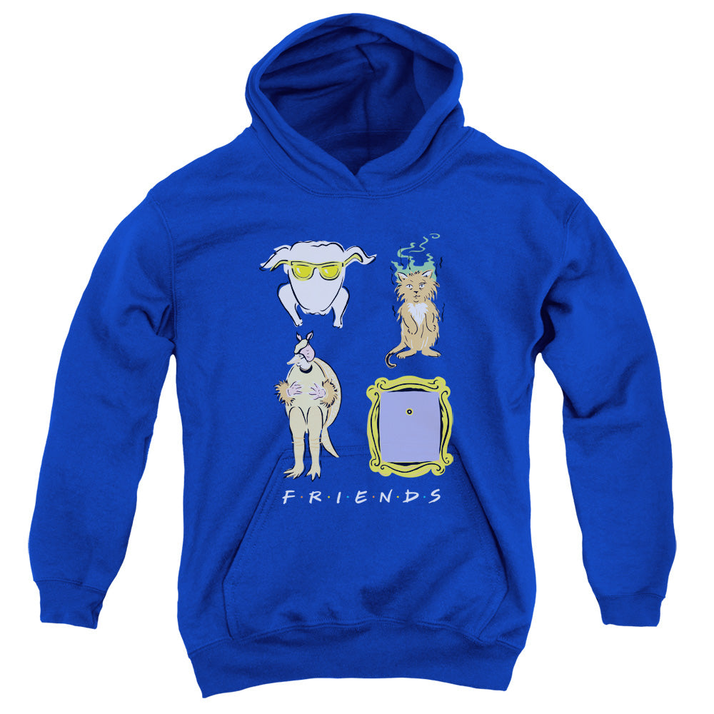 Friends™ - Youth Pull Over Hoodie - Kids Hoodie - Symbols - Officially Licensed - S M L XL
