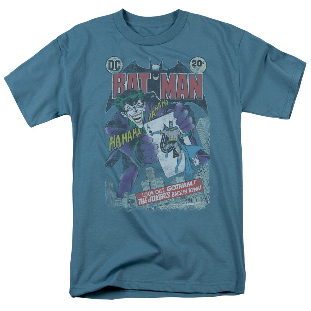 Officially Licensed Batman™ Shirt - #251 Distressed - Vintage Comic Cover - Adult Unisex Short Sleeve T-Shirt