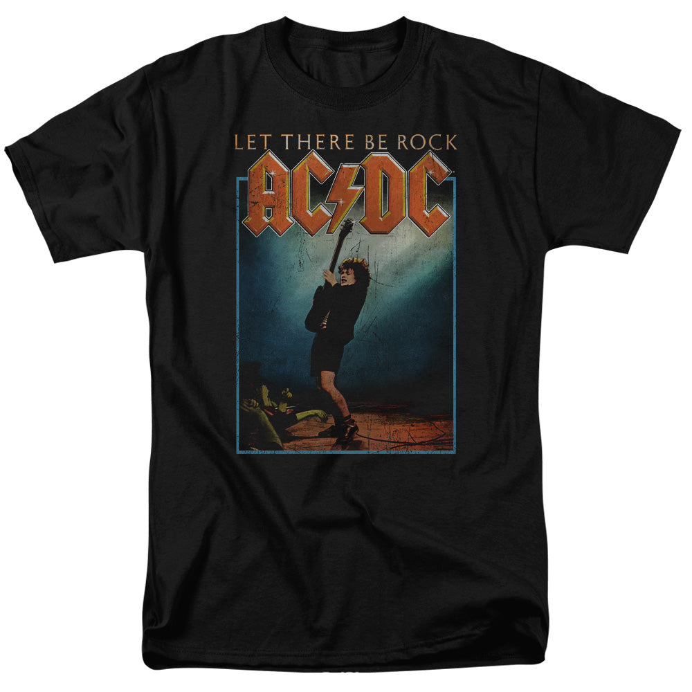 ACDC™ Rock Band Shirt - Officially Licensed - Let There Be Rock - Adult Unisex Short Sleeve T-Shirt