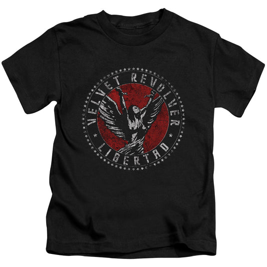 Velvet Revolver™ - Juvenile Kids T-Shirt (Ages 4-7) - Short Sleeve Juvenile T-Shirt Tee - Circle Logo - Officially Licensed - Size 4 5 6 7