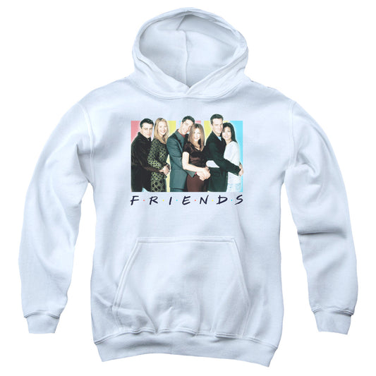 Friends™ - Youth Pull Over Hoodie - Kids Hoodie - Cast Logo - Officially Licensed - S M L XL