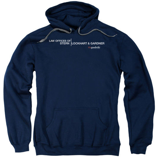 The Good Wife - Law Offices Adult Pull Over Hoodie - Forces Of Mankind