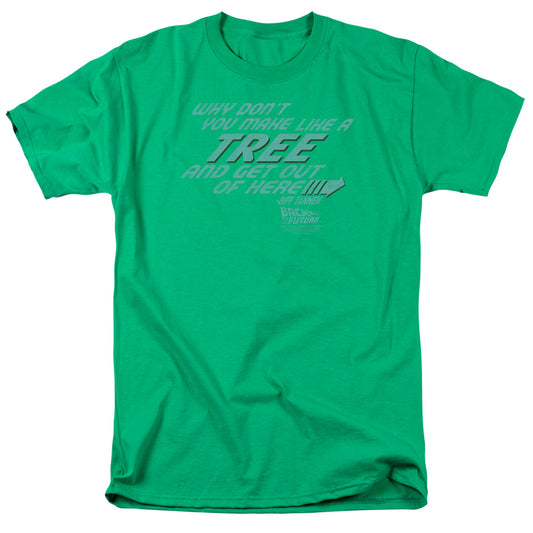 Back To The Future - Make Like A Tree Short Sleeve Adult 18/1 - Forces Of Mankind