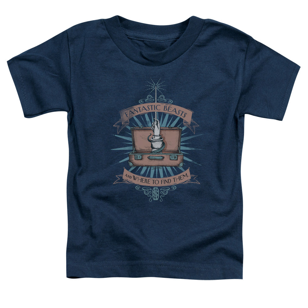 Fantastic Beasts - Briefcase Short Sleeve Toddler Tee - Forces Of Mankind