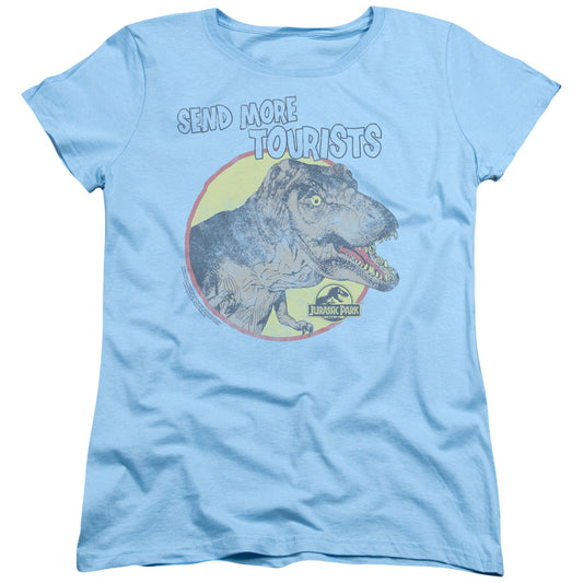 Jurassic Park - More Tourists Short Sleeve Women's Tee - Forces Of Mankind