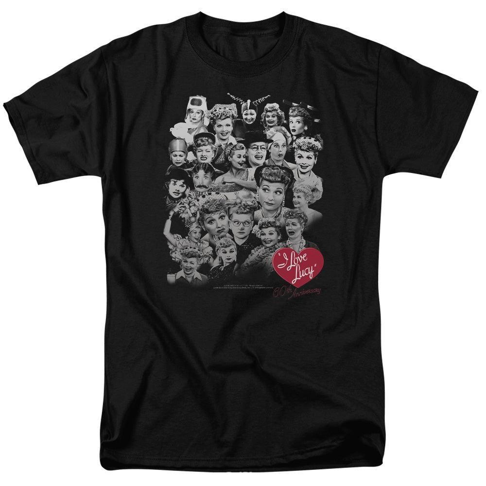I Love Lucy™ Tv Show Shirt - Officially Licensed - Adult Unisex Short Sleeve T-Shirt - 60 Years Of Fun