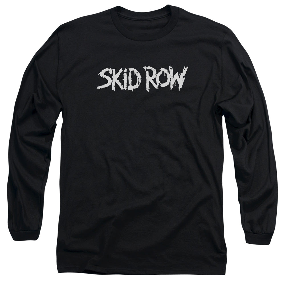 Skid Row - Adult Unisex Long Sleeve T-Shirt - Logo