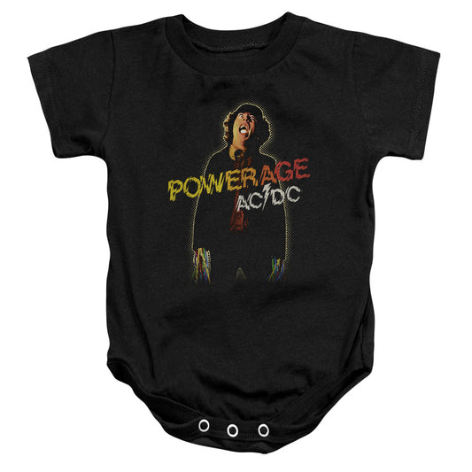 Acdc - Powerage Baby Onesie, Baby Bodysuit, Infant Snapsuit, Rock And Roll, Highway To Hell - Forces Of Mankind