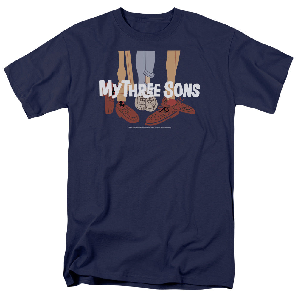 My Three Sons - Shoes Logo - Unisex Adult Short Sleeve T-Shirt