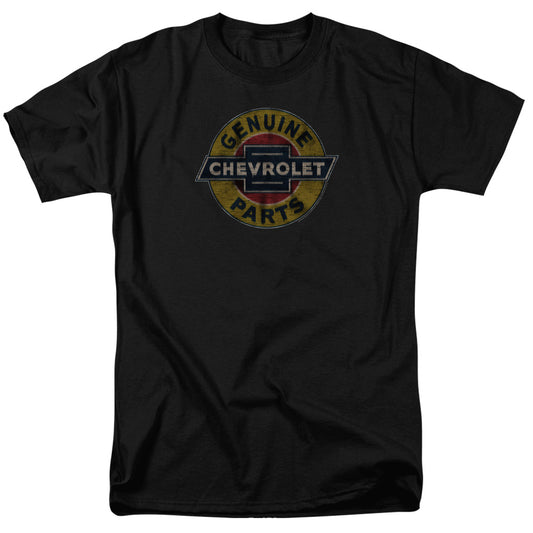 Chevrolet™ Shirt - Genuine Chevy Parts Distressed Sign - Officially Licensed - Adult Unisex Short Sleeve T-Shirt