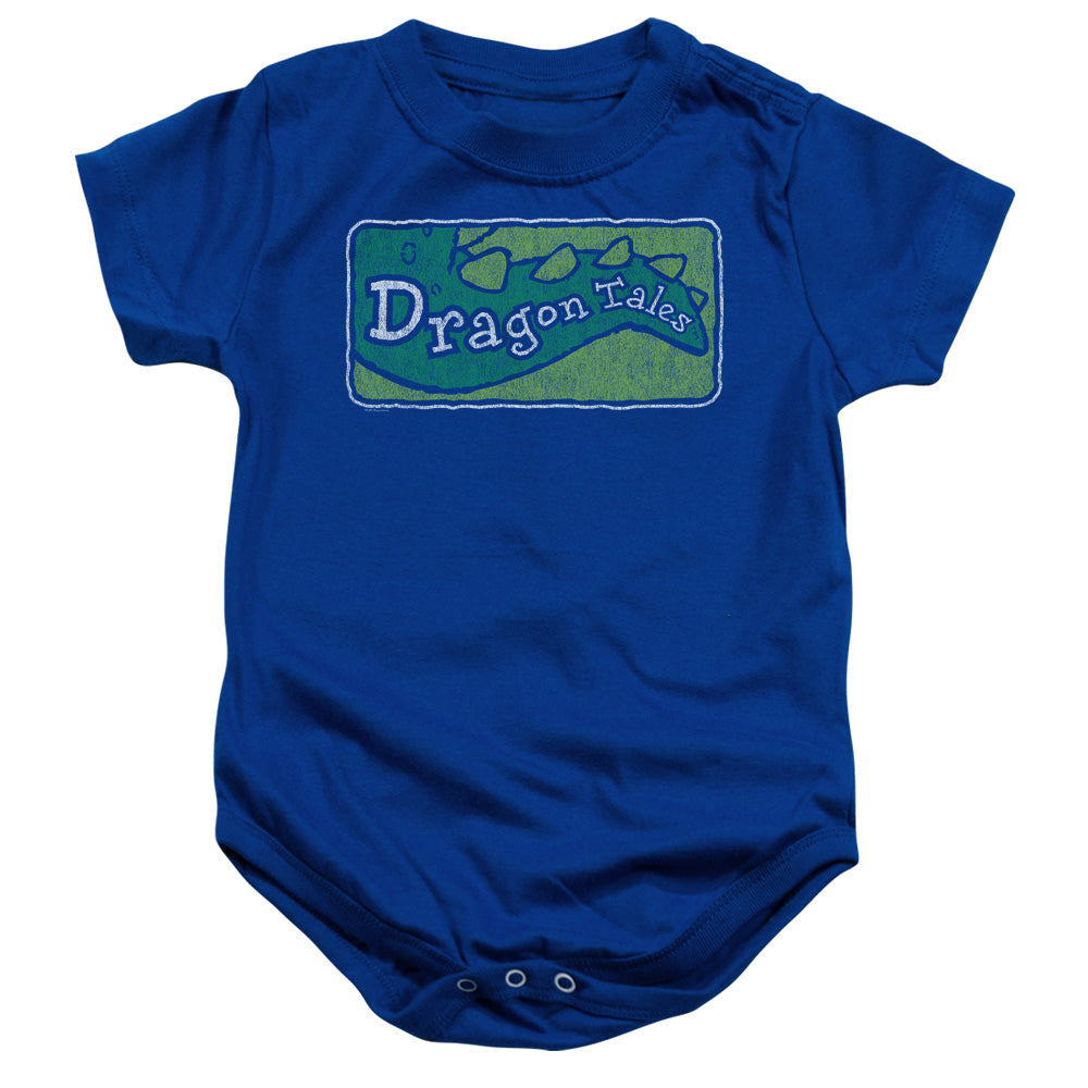 Dragon Tales - Baby Onesie - Officially Licensed - Logo Distressed - Infant Snapsuit, Baby Bodysuit, Baby Clothes, Baby Boy Girl Gift