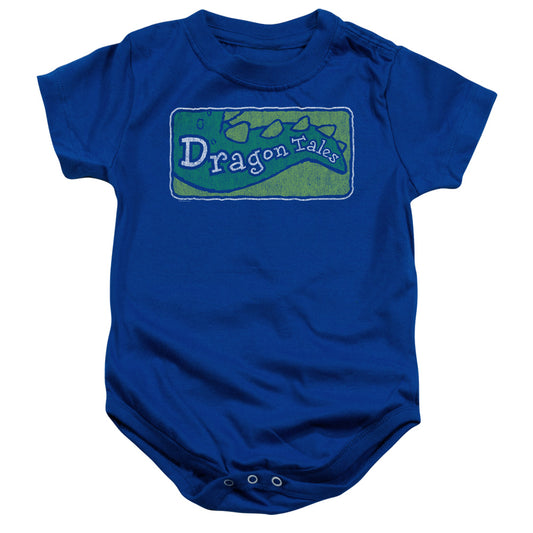 Dragon Tales - Baby Onesie - Officially Licensed - Logo Distressed - Infant Snapsuit, Baby Bodysuit, Baby Clothes, Baby Boy Girl Gift