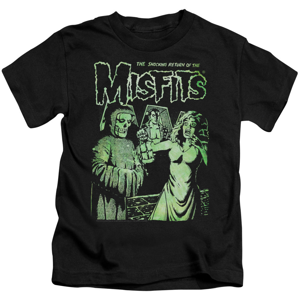 Misfits™ - Juvenile Kids T-Shirt (Ages 4-7) - Juvenile T Shirt - The Return - Officially Licensed Size 4 5 6 7