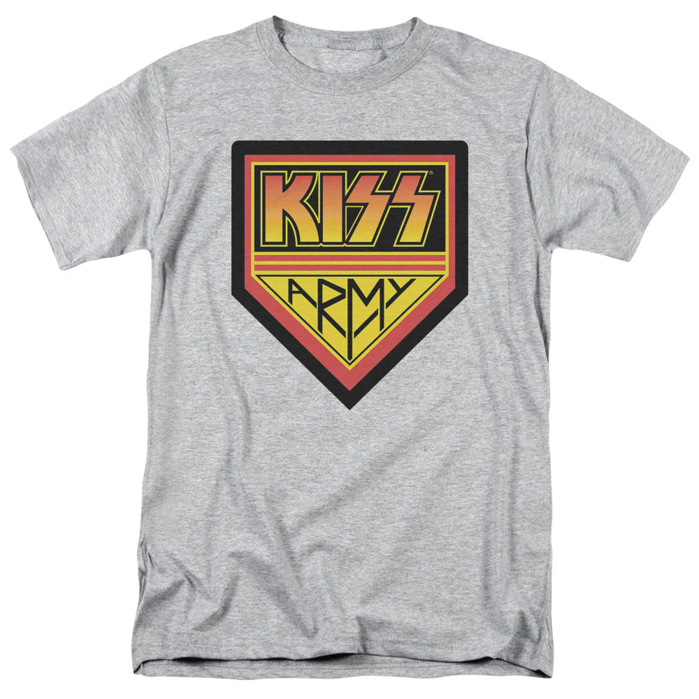 KISS™ Shirt - Officially Licensed - Adult Unisex Short Sleeve T-Shirt - Army Logo