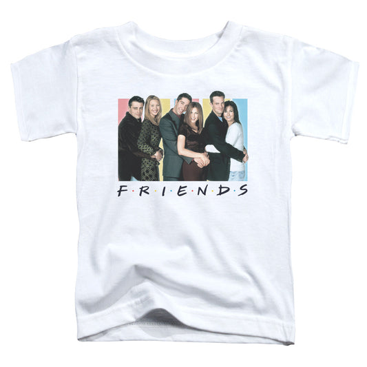Friends - Cast Logo Short Sleeve Toddler Tee - Forces Of Mankind