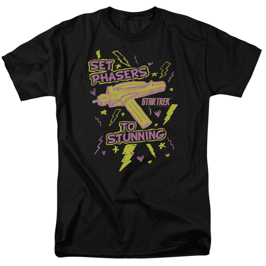 Star Trek™ Shirt - Set Phasers - Officially Licensed - Adult Unisex Short Sleeve T-Shirt