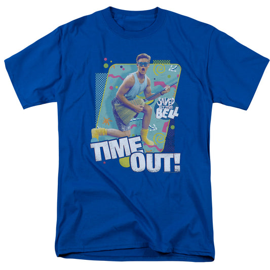 Saved By The Bell™ TV Show Shirt - Officially Licensed - Adult Unisex Short Sleeve T-Shirt - Time Out
