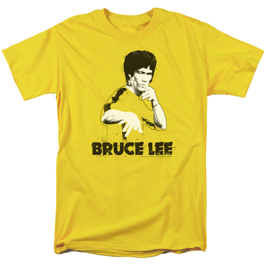 Bruce Lee™ Shirt - Officially Licensed - Adult Unisex Short Sleeve T-Shirt - Martial Arts Shirt - Kung Fu Shirt - Suit Splatter
