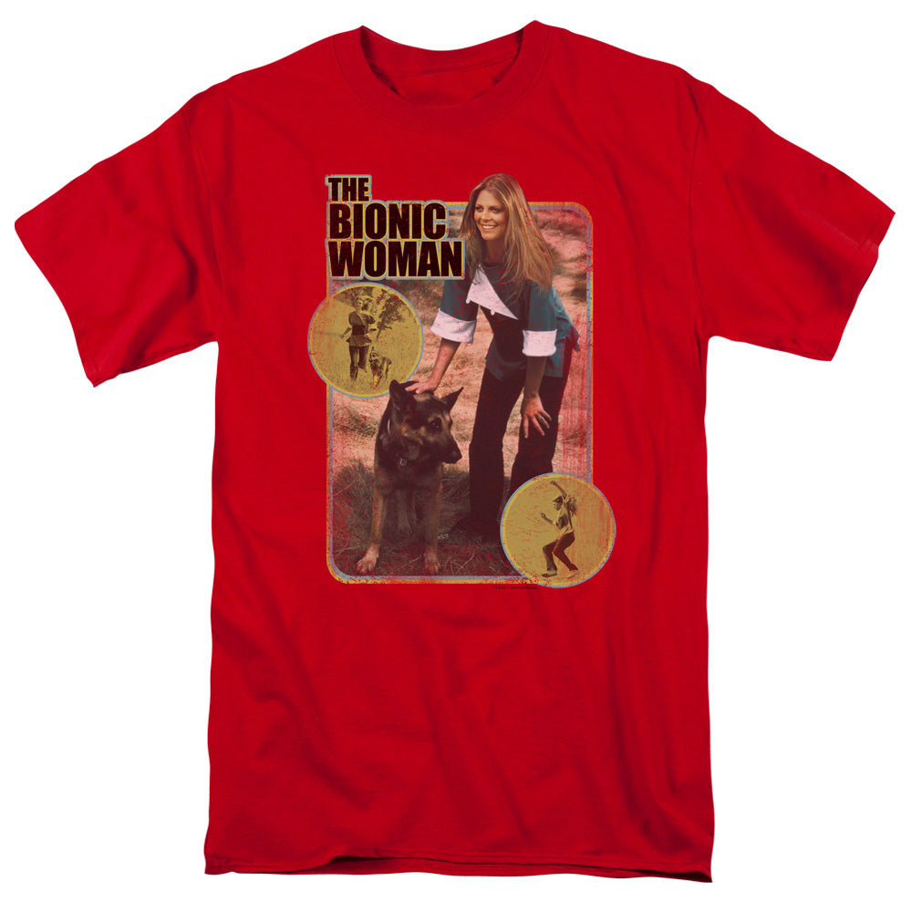 The Bionic Woman Shirt - Jamie And Max - Adult Unisex Short Sleeve T-Shirt