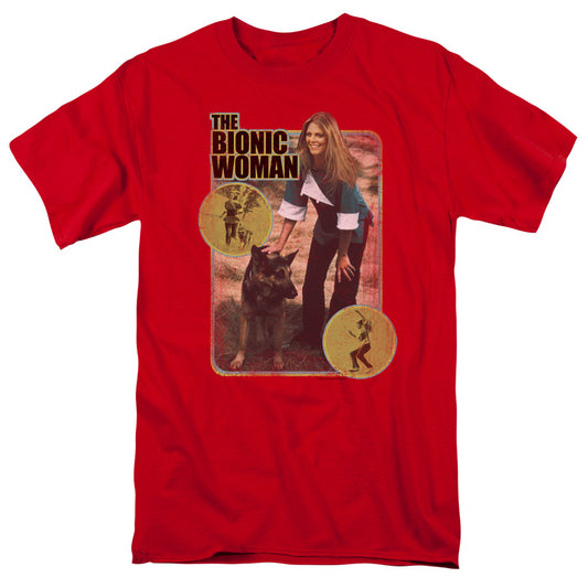 The Bionic Woman Shirt - Jamie And Max - Adult Unisex Short Sleeve T-Shirt