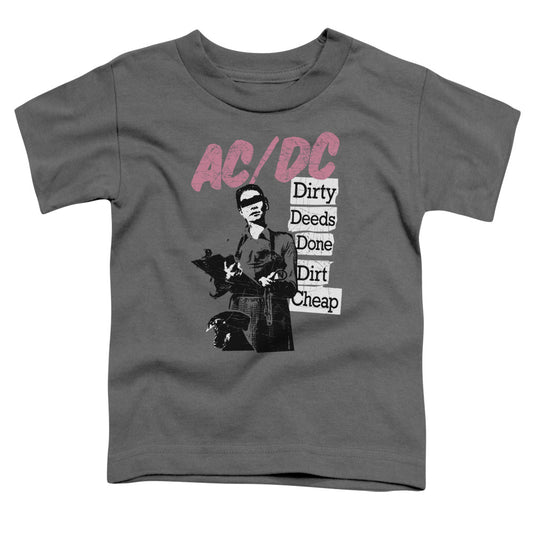 Acdc - Dirty Deeds Short Sleeve Toddler Tee - Forces Of Mankind