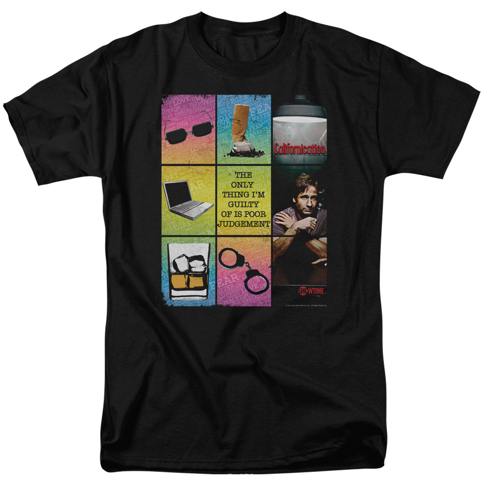 Californication™ TV Show Shirt - Officially Licensed - Adult Unisex Short Sleeve T-Shirt - Poor Judgement