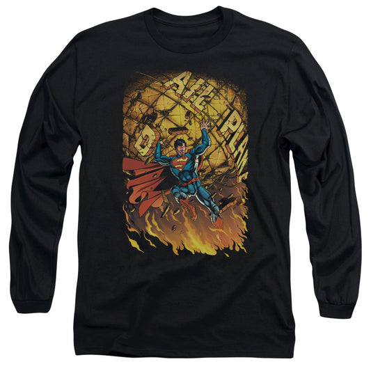 Superman - Superman #1 - Unisex Adult Long Sleeve T-Shirt - Dc Comics, Vintage, Man Of Steel, Justice League, Super Hero, Men Women