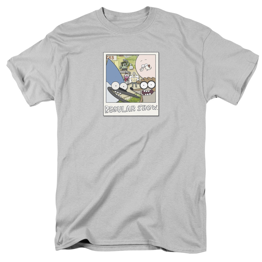 Regular Show™ Shirt - Officially Licensed - Adult Unisex Short Sleeve T-Shirt - Cartoon Network, Mordecai, Rigby - Instant Picture
