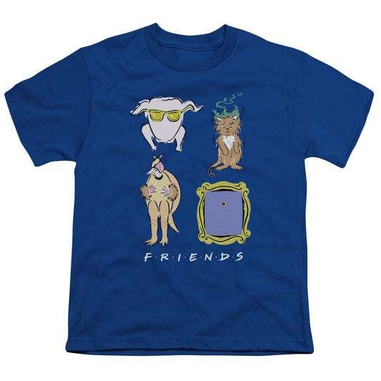 Friends - Youth Kids T-shirt (ages 7+) - Symbols - Short Sleeve Youth T Shirt - Officially Licensed - S M L Xl