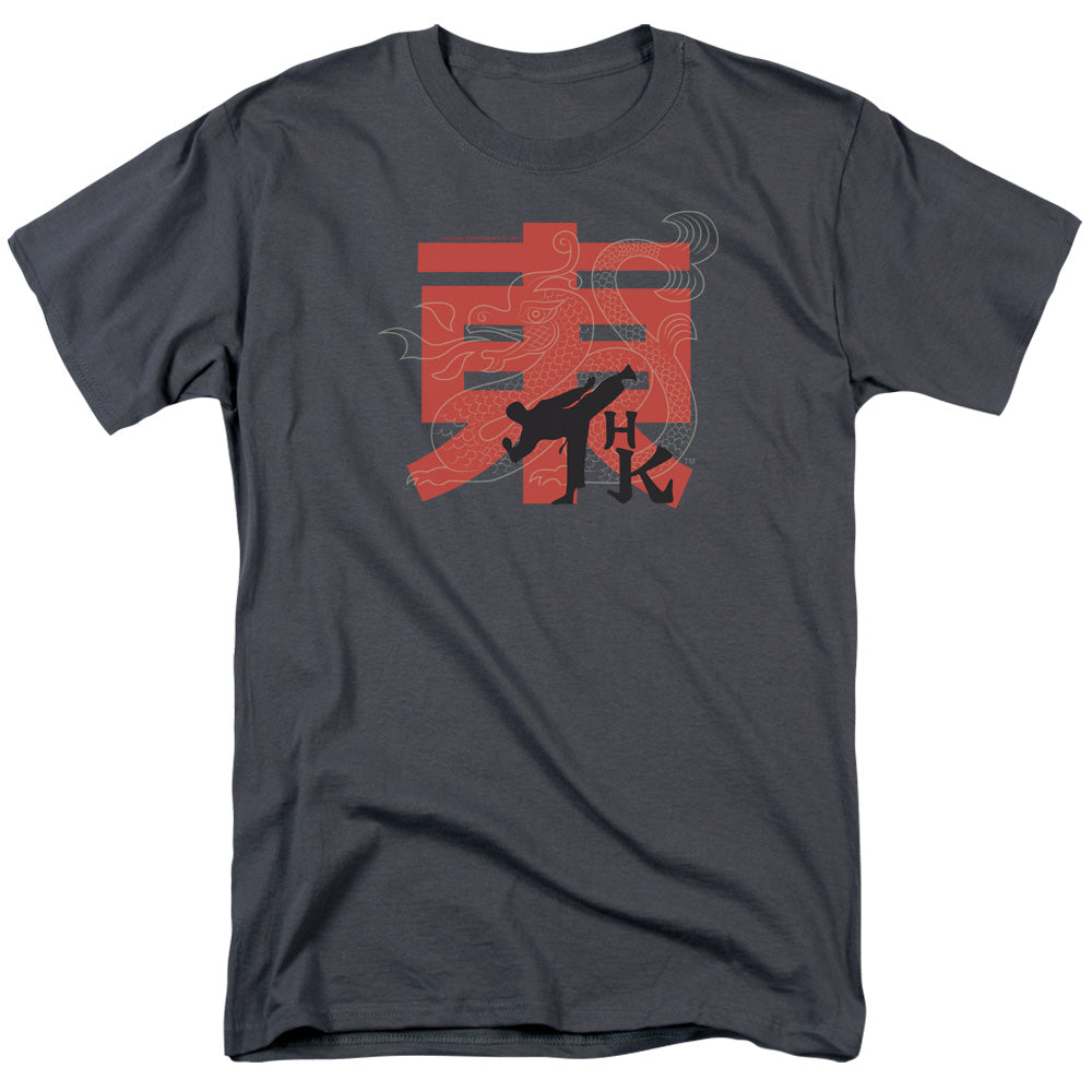 Hai Karate Shirt - Hk Kick - Vintage Movie TV Shirt - Adult Unisex Short Sleeve T-Shirt - Officially Licensed