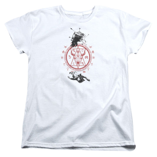 American Horror Story™ - Womens Shirt - Short Sleeve Women's T-Shirt - Loose Fit - As Above So Below - Officially Licensed - AHS Harmons