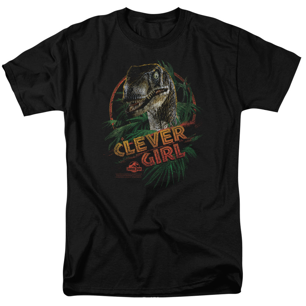 Jurassic Park™ Shirt Vintage - Officially Licensed - Clever Girl - Adult Unisex Short Sleeve T-Shirt