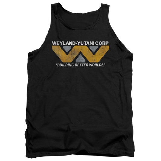 Alien™ Movie Tank Top - Weyland - Officially Licensed - Adult Unisex Tank Top - Alien Vs Predator, Xenomorph, Aliens, Horror