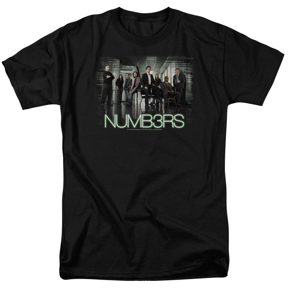 Numbers™ TV Show Shirt - Numb3rs Shirt - Officially Licensed - Adult Unisex Short Sleeve T-Shirt - Numbers Cast