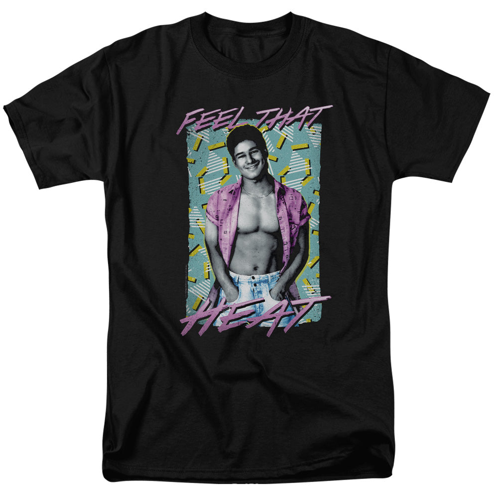 Saved By The Bell™ TV Show Shirt - Officially Licensed - Adult Unisex Short Sleeve T-Shirt - Heated