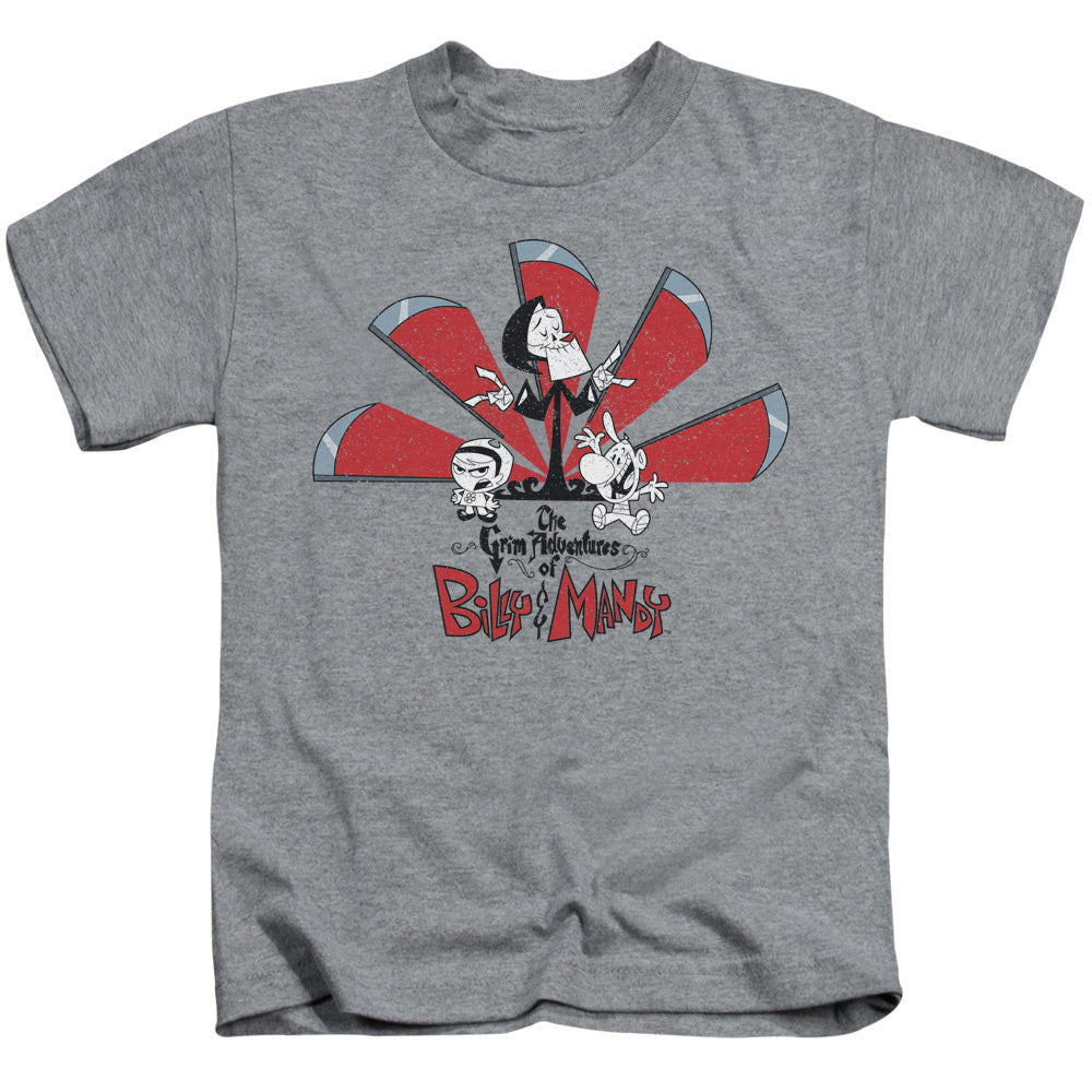 Grim Adventures Of Billy And Mandy™ - Kids T-Shirt (Ages 4-7) - Grim Adventures - Officially Licensed - Juvenile Kids T Shirt