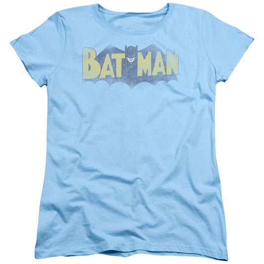 Batman - Vintage Logo Short Sleeve Women's Tee - Forces Of Mankind